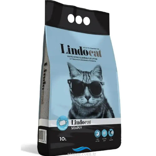 Lindocat 10Lt İnce Taneli Kedi Kumu Sabun Kokulu - Lindocat