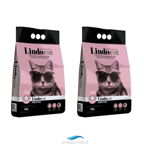 Lindocat 10Lt Kedi Kumu Baby Powder 2 Adet - Lindocat