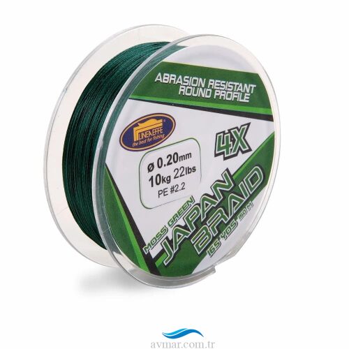 Lineaeffe 150m 4 Örgü Yeşil İp Misina (Made in Japan) - 1