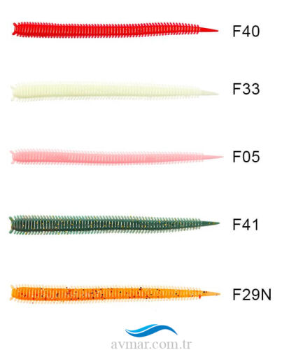 Lucky John Lugworm 11.5cm Kokulu Silikon Yem