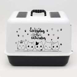 Lüx Kapalı Kedi Köpek Tuvaleti - 4