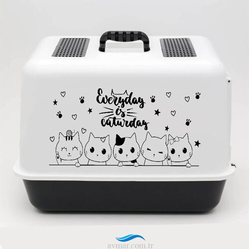 Lüx Kapalı Kedi Köpek Tuvaleti - 4
