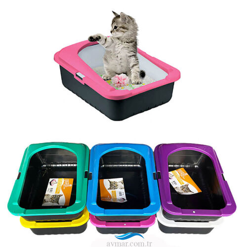 Lüx Kedi Kumluğu Açık Kedi Tuvaleti