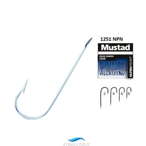 Mustad 1251NPN Olta İğnesi - Mustad