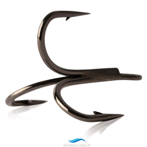 Mustad 36329NP-BN Treble 3X Strong Üçlü Olta İğnesi - 2