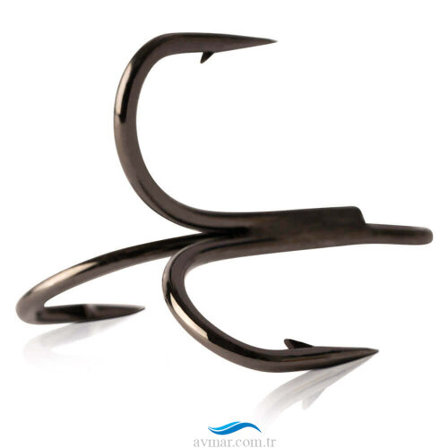 Mustad 36329NP-BN Treble 3X Strong Üçlü Olta İğnesi (1)
