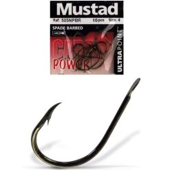 Mustad 505NPBR Bronz 10lu Olta İğnesi - 1