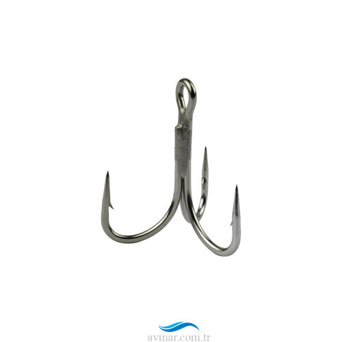 Mustad JL73NP Jaw Lok 3x Strong Üçlü Olta İğnesi - 1