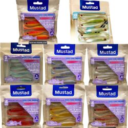 Mustad Mezashi Z-Tail 9cm 6lı Silikon Yem - 2