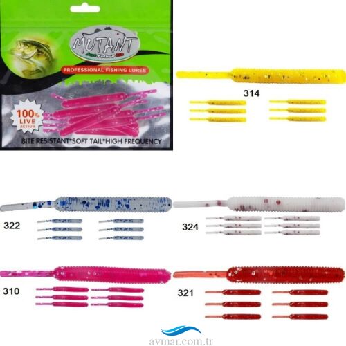 Mutant 3513 Serpentine Lrf 5cm Aromalı Silikon Yem