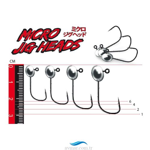 Nomura Jig Head 1.5g 3Adet - Nomura