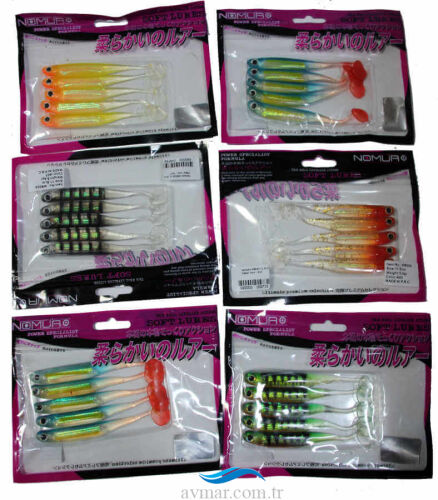 Nomuro W8024 11,5cm Silikon Yem - Nomuro