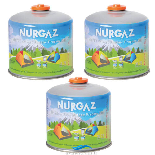 Nurgaz 450gr Vidalı Kartuş 3 Aadet - 1