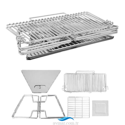 Nurgaz Ayaklı Katlanır Mangal - 3