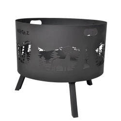 Nurgaz Orman Şöminesi Geyik Desen - 2