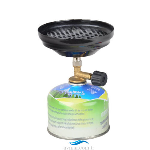 Nurgaz Troya Nargile Ocağı Kartuşlu - Nurgaz