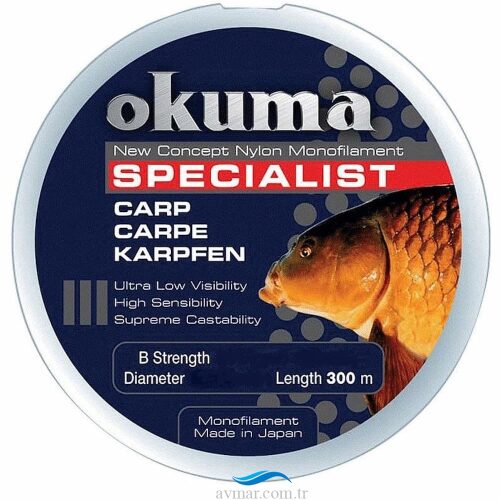 Okuma Carp 300m Camou Olta Misina