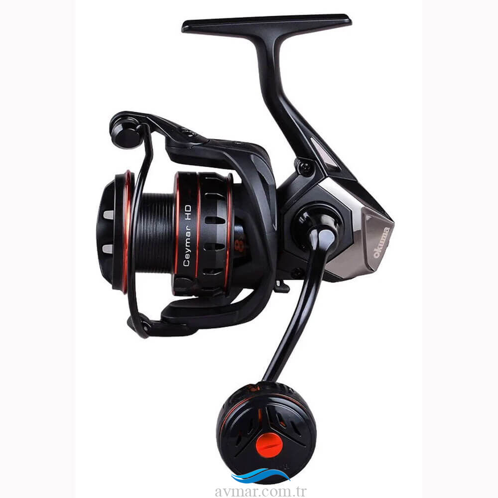 okuma ceymar 10 40 kam Urf 9' 270cm 10-40 gr Spin Olta Kam Spor ve Outdoor Okuma Ceymar HD CHD-4000XA2 Matt
