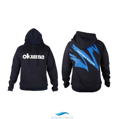 Okuma Kapüşonlu Logolu Sweatshirt - 1