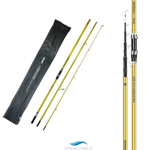 Okuma Makaira Surf 430cm 100-250gr Yellow Surf Kamışı - 1