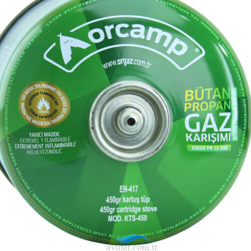 Orcamp 450 Gram Vidalı Gaz Kartuşu (1)