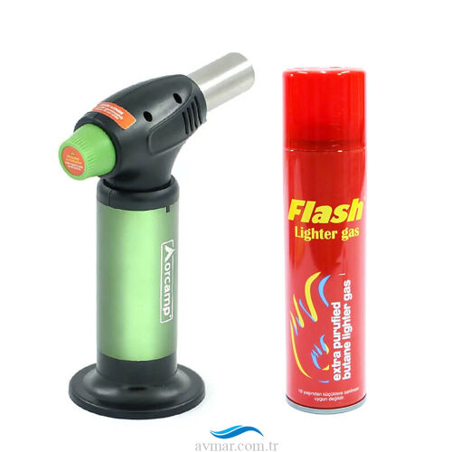 Orcamp Çakmaklı Torch Pürmüz ve Çakmak Gazı - Orcamp