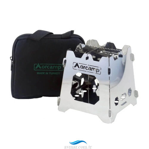Orcamp Paslanmaz İnox Ateş Kutusu Çantalı
