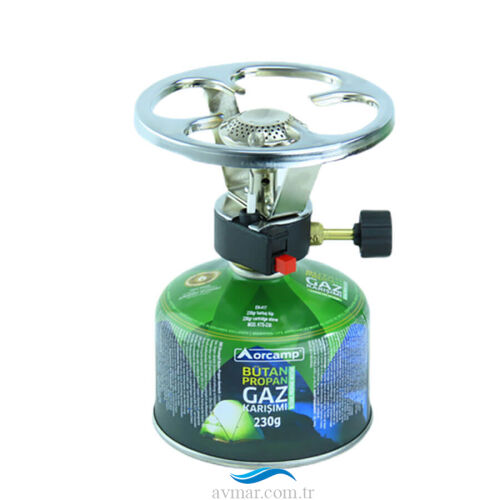 Orcamp Siboplu Çakmaklı Kamp Ocak 230 Gram Tüplü Set - 1
