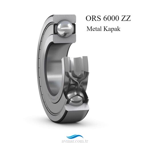 ORS 6000 ZZ C3 Minyatür Rulman 10x26x8mm - 2