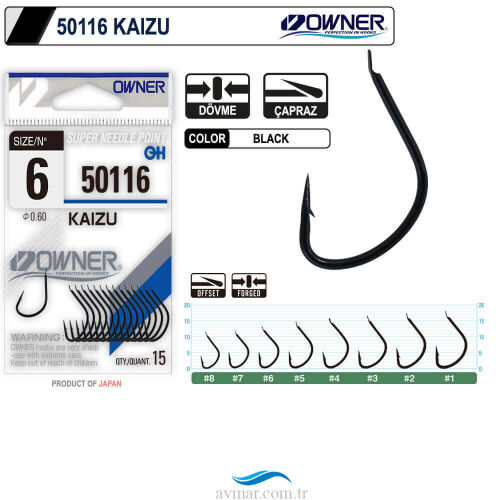 Owner 50116 Kaizu Olta İğnesi - Owner