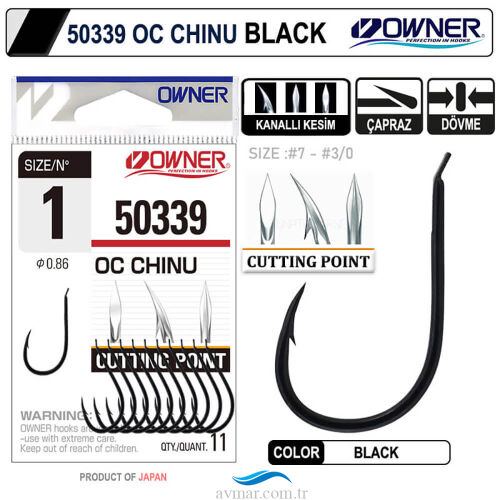 Owner 50339 Cut Chinu Olta İğnesi - 1