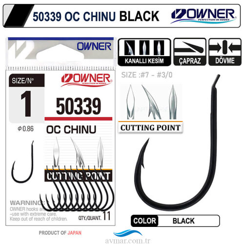 Owner 50339 Cut Chinu Olta İğnesi - 1