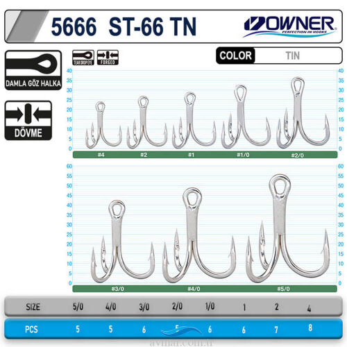 Owner 5666 St-66Tn 4x Üçlü İğne - 2