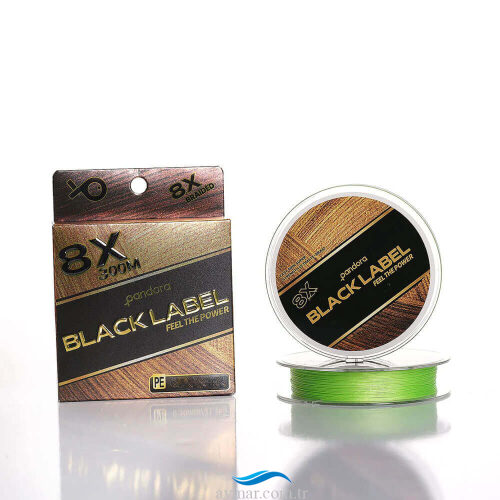 Pandora Label 8x Green Örgü İp Misina 300m