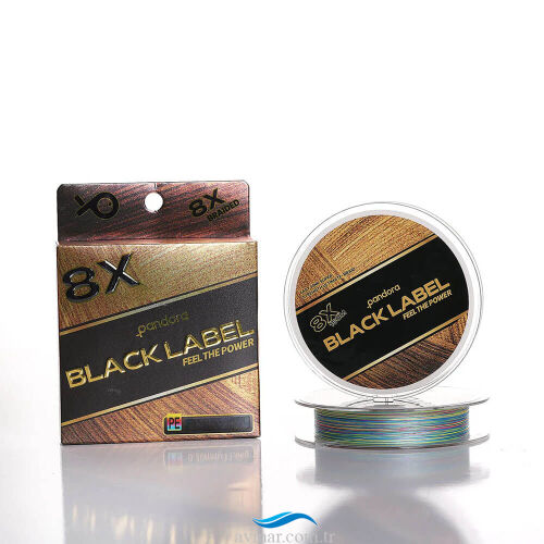 Pandora Label 8x Multicolor Örgü İp Misina 300m - Pandora