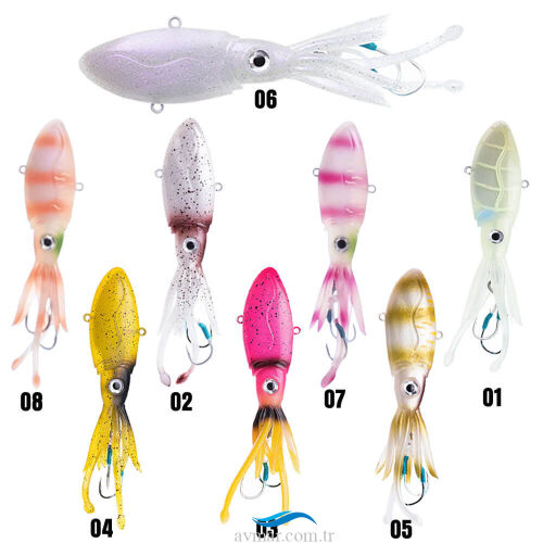 Pandora Squid X Cuttlefish Silikon Jig Yemi