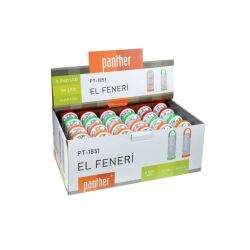 Panther PT-1851 8SMD 1W Ledli 3 AAA Pilli El Feneri - 3