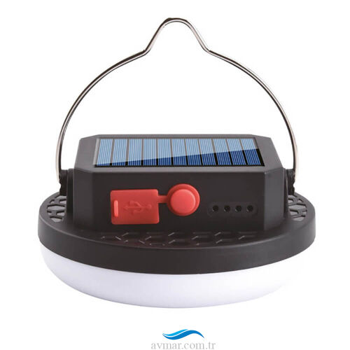 Panther PT-2028 Usb Şarjlı Solar Kamp Lambası