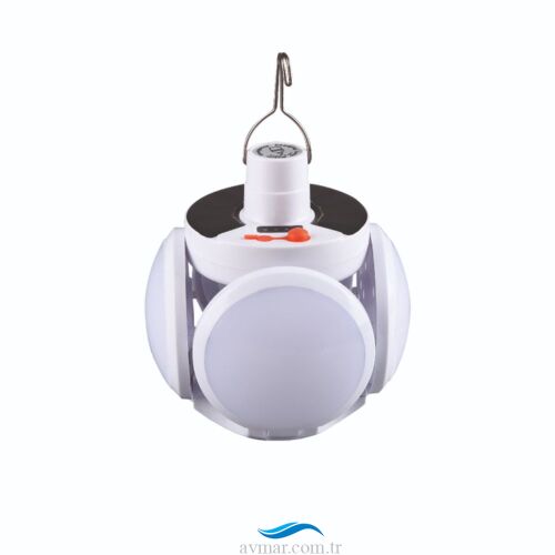 Panther PT-2029 Şarjlı Solar Kamp Lambası - 1