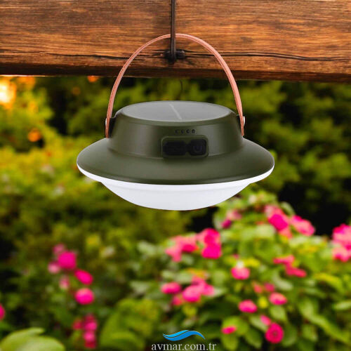 Panther Pt-386 Şarjlı Solar Kamp Lambası - Panther