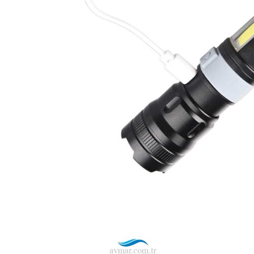 Panther PT-4018 Usb Şarjlı El Feneri - 3