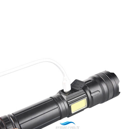 Panther PT-4070 Usb Şarjlı El Feneri - 2