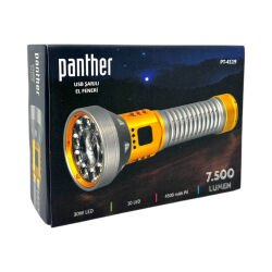 Panther Pt-4119 Usb Şarjlı El Feneri - 4