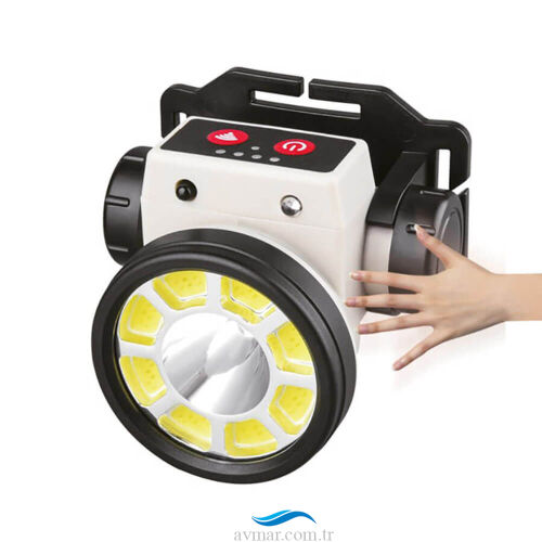 Panther PT-5404 Usb Şarjlı Kafa Lambası Sensörlü - Panther