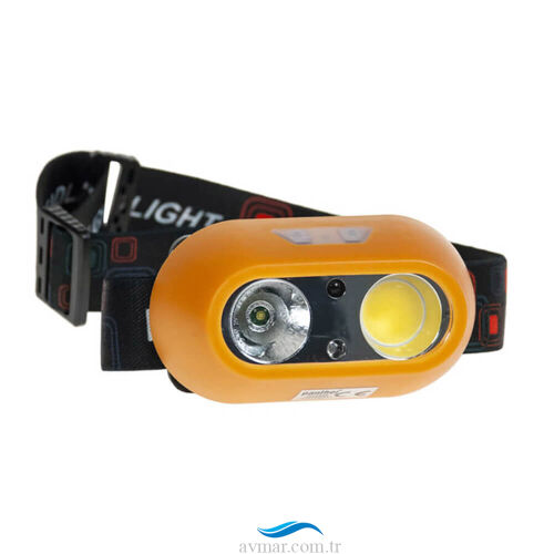 Panther PT-5505 Şarjlı Sensörlü Kafa Feneri - 1