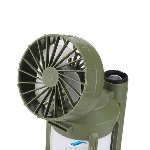 Panther Pt-576 Şarjlı Solar Fanlı Kamp Lambası - Panther (1)