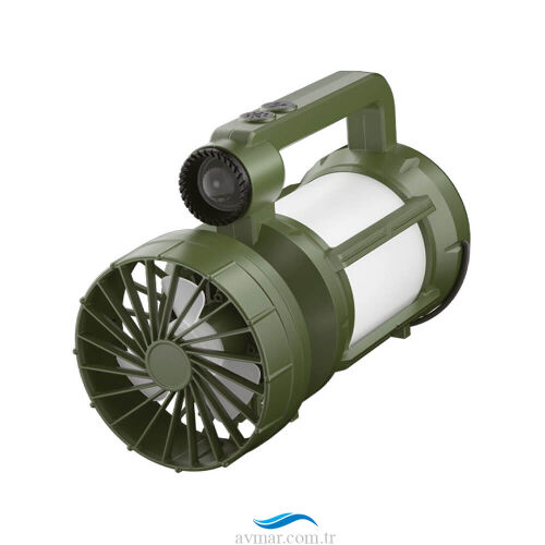 Panther Pt-576 Şarjlı Solar Fanlı Kamp Lambası