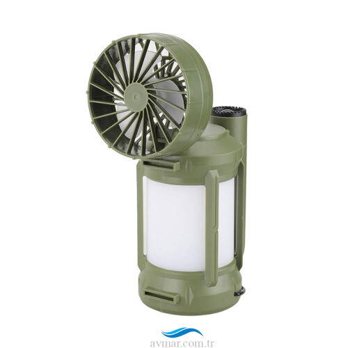Panther Pt-576 Şarjlı Solar Fanlı Kamp Lambası - 4