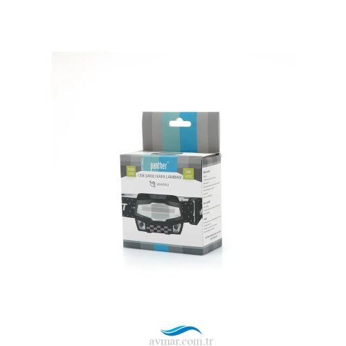 Panther PT-5950 Usb Şarjlı Sensörlü Kafa Feneri - Panther (1)