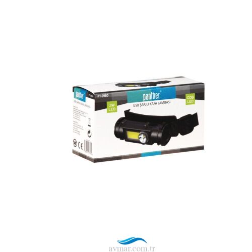 Panther PT-5980 Usb Şarjlı Kafa Feneri - 2